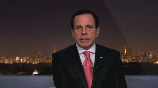 Governador de São Paulo, João Doria (PSDB), em entrevista para a CNN (13.mai.202