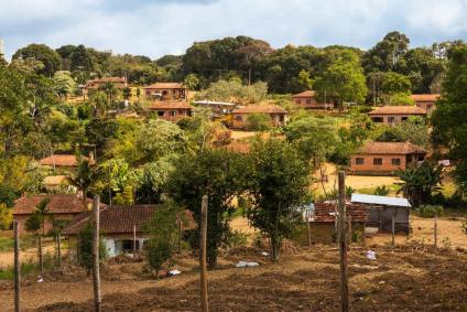Imagem da aldeia de Tenondé-Porã
