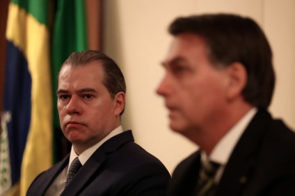 Dias Toffoli e Jair Bolsonaro