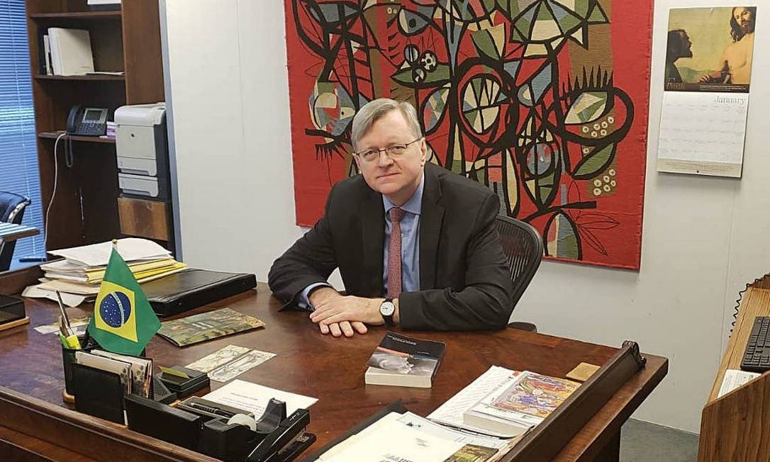 Nestor Forster Jr., chefe da diplomacia brasileira nos EUA