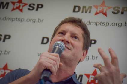 Jilmar Tatto foi escolhido pelo PT para concorrer à prefeitura de São Paulo