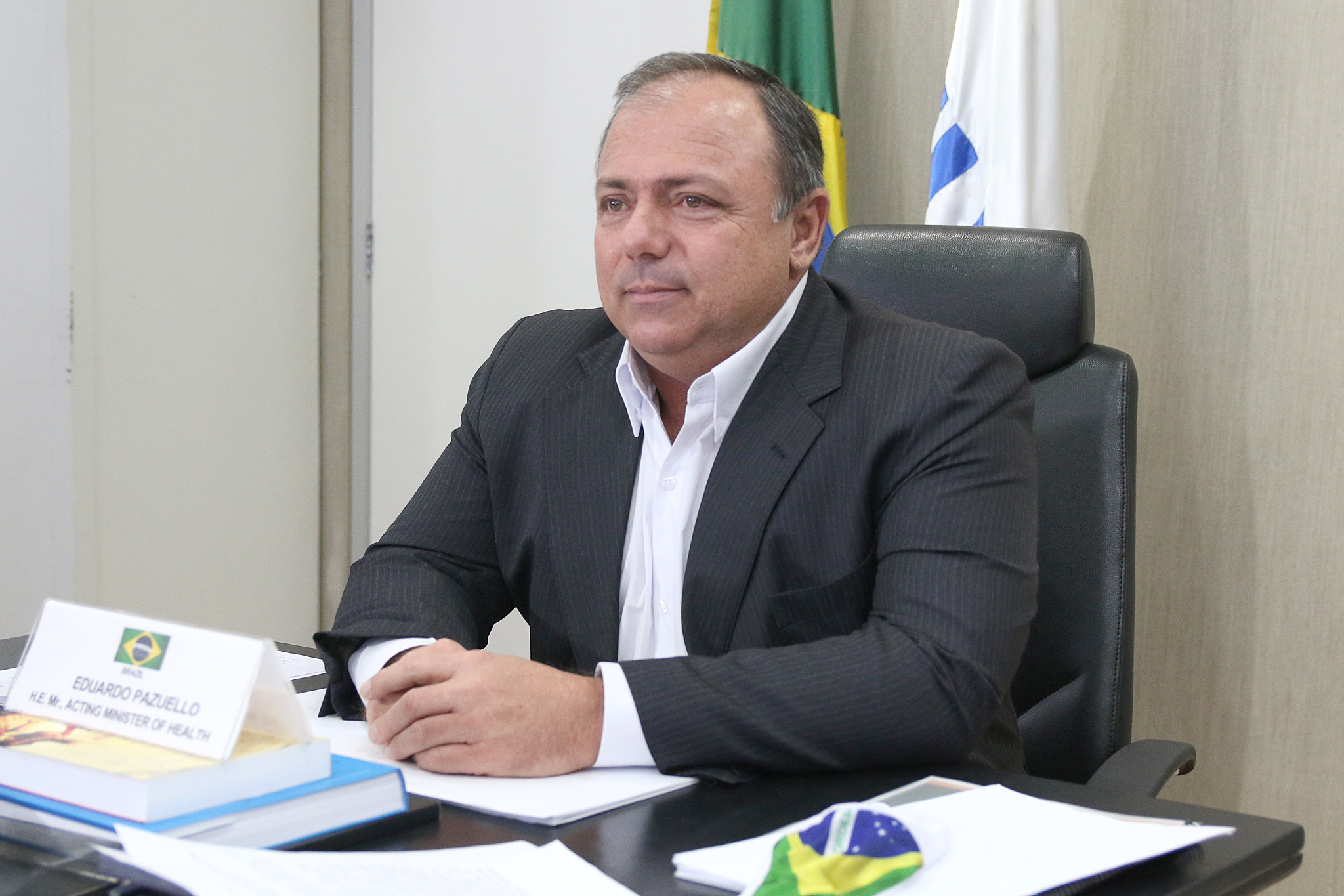 O ex-ministro da Saúde, Eduardo Pazuello