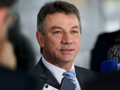 O governador de Roraima, Antonio Denarium