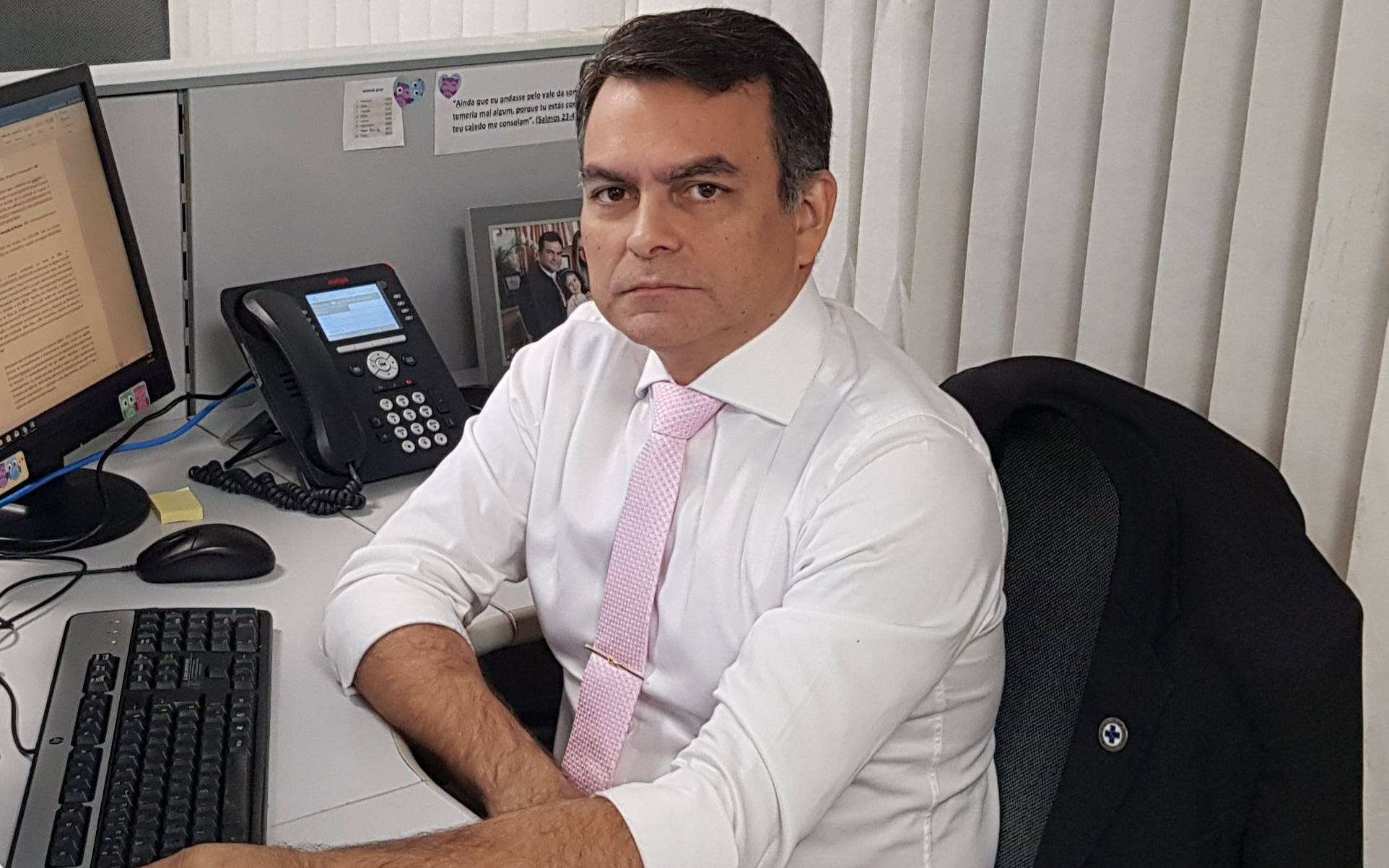 O médico Allan Garcês