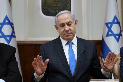 Binymin Netanyahu, primeiro-ministro de Israel