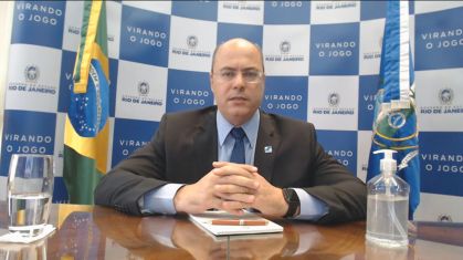 Governador do Rio de Janeiro, Wilson Witzel (PSC), em entrevista para a CNN (21.