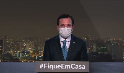 Doria fala em 'bandeira de paz' após reunião entre Bolsonaro e governadores