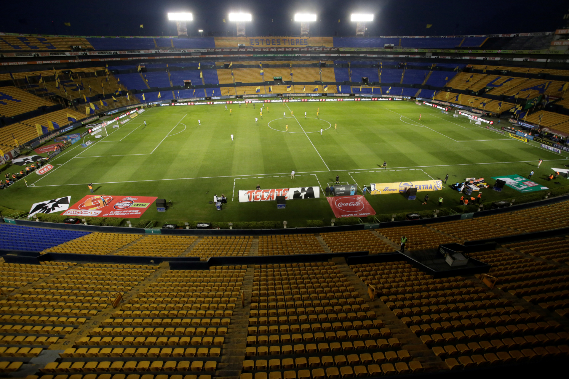 Estádio Universitário, em Monterrey, no México