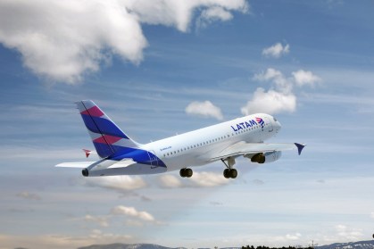 Aeronave A319 da Latam