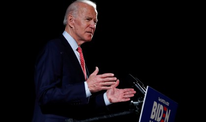 Desempenho de Biden supera o de Hillary Clinton em 2016, mostra pesquisa