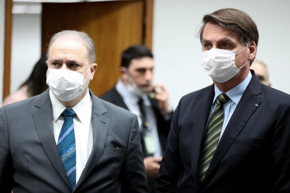 Bolsonaro e Augusto Aras