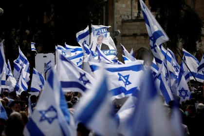 Apoiadores Netanyahu