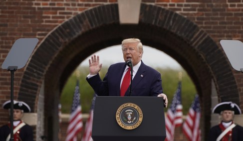 O presidente dos Estados Unidos, Donald Trump