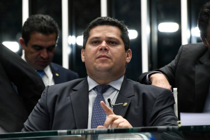 O senador Davi Alcolumbre (DEM-AP)
