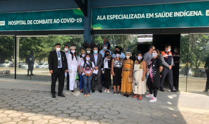 Amazonas inaugura ala de hospital exclusiva para tratar indígenas com Covid-19