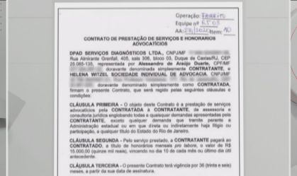CNN obtém acesso a contrato de primeira-dama do RJ com empresa de operador