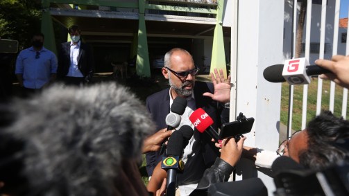 Allan dos Santos, jornalista responsável pelo site bolsonarista Terça Livre.