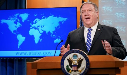 Hong Kong não é mais autônoma em relação à China, diz Pompeo
