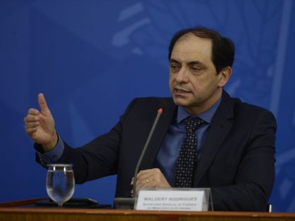 O secretário especial da Fazenda do Ministério da Economia, Waldery Rodrigues