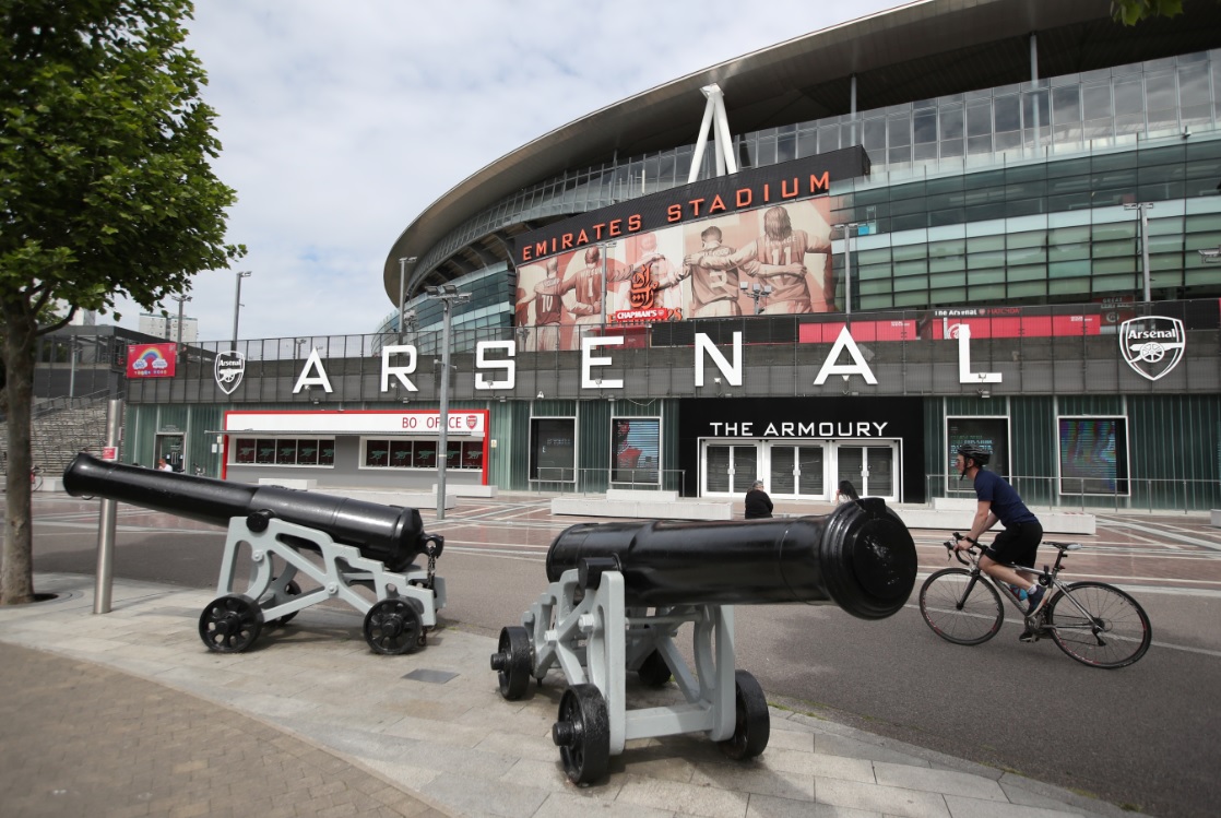 Estádio do Arsenal, em Londres