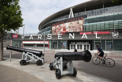 Estádio do Arsenal, em Londres