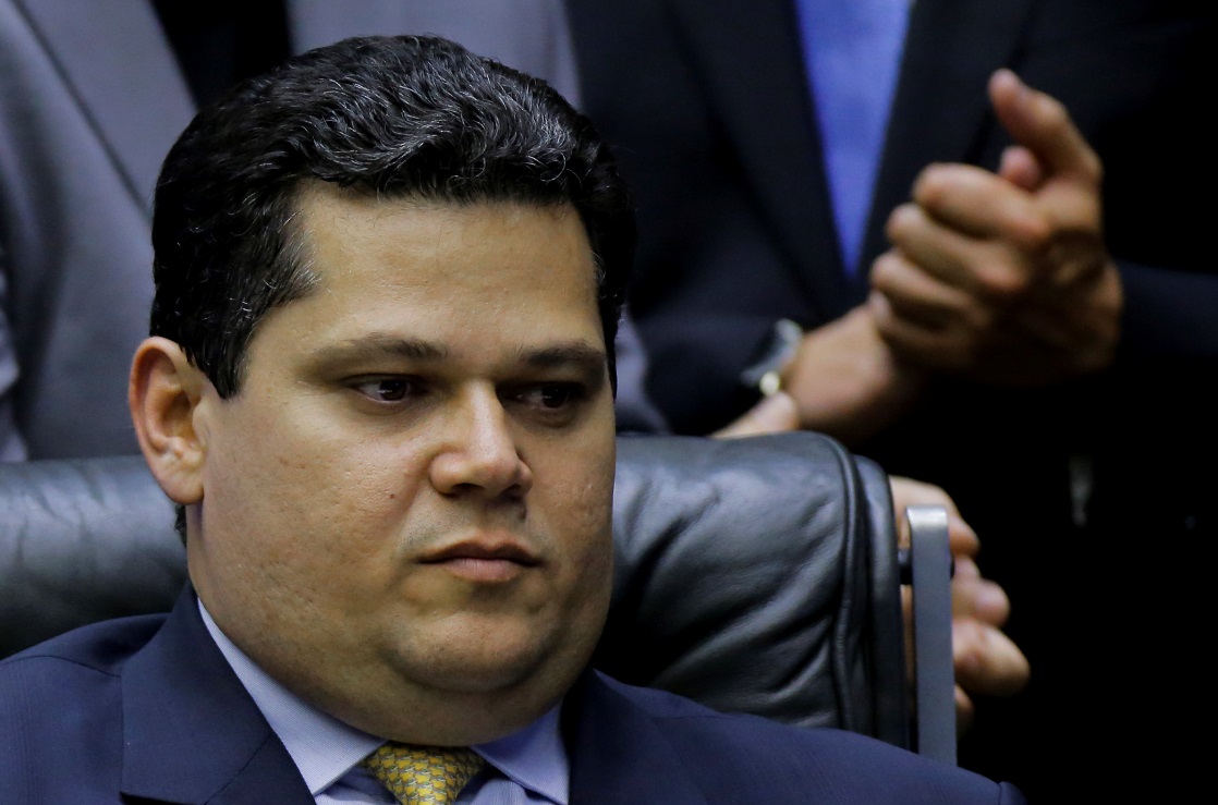 O presidente do Senado, Davi Alcolumbre 