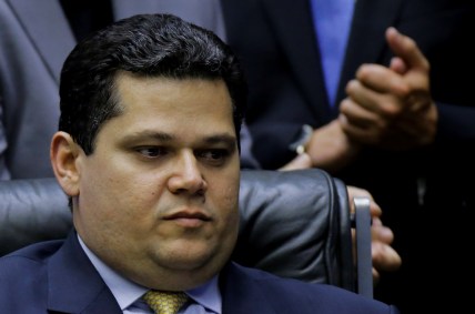 O presidente do Senado, Davi Alcolumbre 