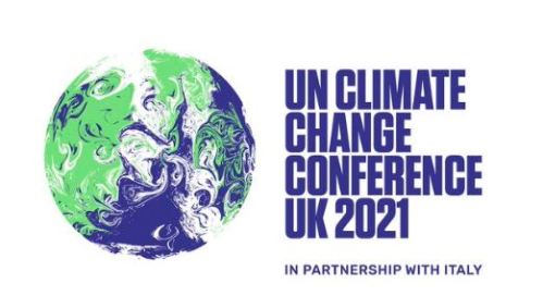 Logo oficial da COP-26