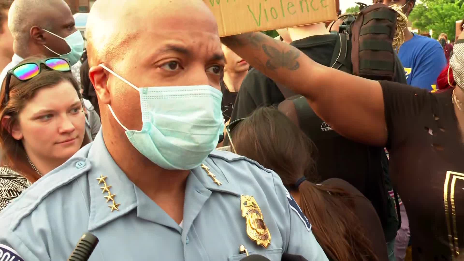 Medaria Arradondo, chefe da polícia de Minneapolis
