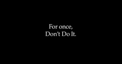 Nike altera tradicional slogan “Just do it” para “Don’t do it”