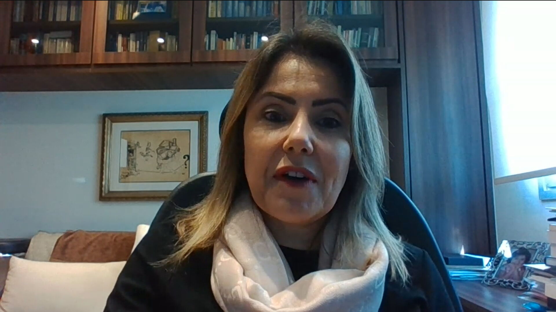  Daniela Manique, Presidente do Grupo Solvay na América Latina em entrevista par