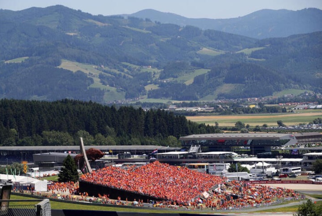 Circuito Red Bull Ring na Áustria