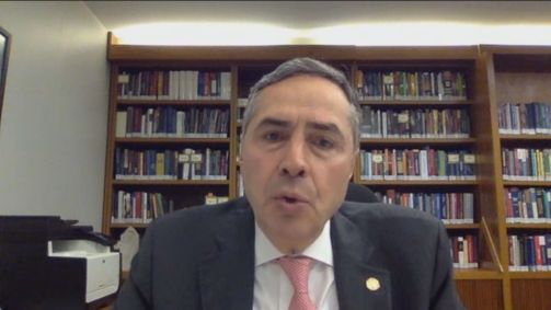 Ministro do Supremo Tribunal Federal, Luís Roberto Barroso em entrevista para a 