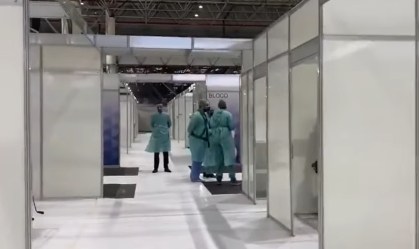 Deputados denunciam ausência de pacientes no Anhembi; prefeitura relata invasão