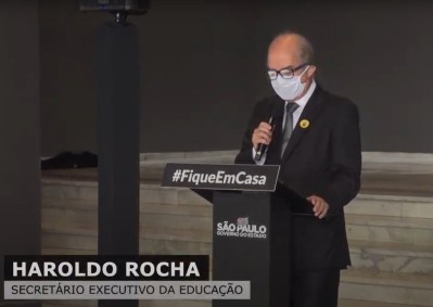 Haroldo Rocha, secretário-executivo de Educação do estado de São Paulo