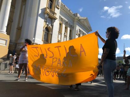 Manifestação Miguel Pernambuco