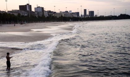 Praias de Botafogo e Flamengo, no Rio  de Janeiro
