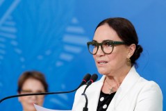 Posse de Regina Duarte no Planalto