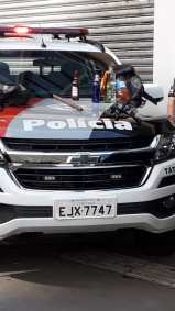 Garrafas e um pouco de gasolina foram apreendidas pela PM na Paulista