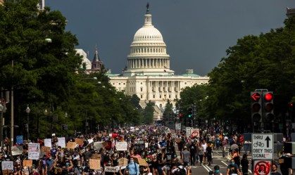 Protestos ‘Vidas Negras Importam’ alcançam nova dimensão nos Estados Unidos