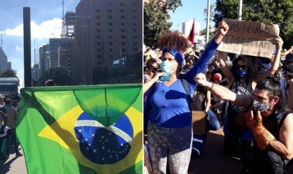 Manifestações pró e contra Bolsonaro acontecem em São Paulo