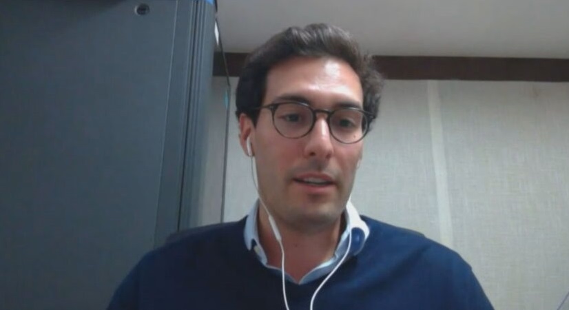 O empresário Diego Iglesias fala à CNN