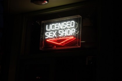 Letreiro de Sex Shop