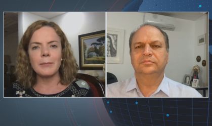 Gleisi Hoffmann e Ricardo Barros avaliam as manifestações pró e contra o governo