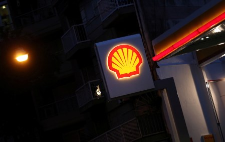 Posto de bandeira Shell
