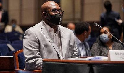 Philonise Floyd fala em audiência da Comissão Judiciária da Câmara dos Deputados