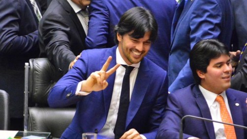 Ministro das Comunicações, Fábio Faria.