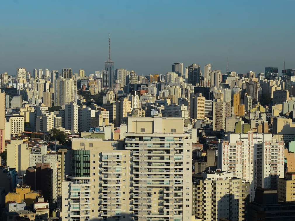 Edifícios na região central de São Paulo