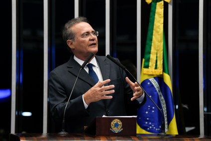 O senador Renan Calheiros (MDB-AL)