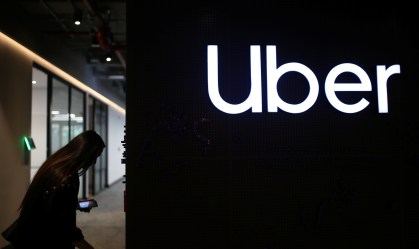 O aplicativo de transporte Uber